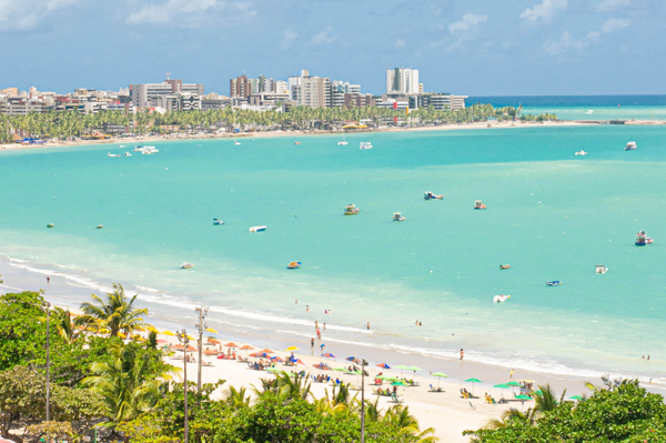 vista da praia de pajuçara